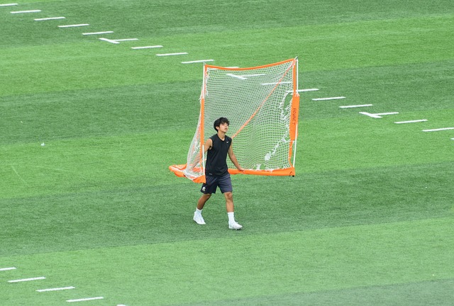 让我在场上